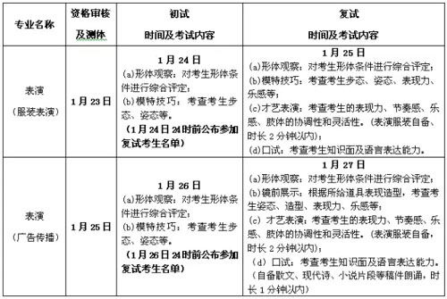 2016年北京服装学院艺术类考试时间及考点安排5.jpg